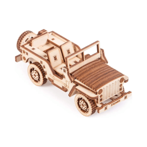 Puzzle mecanic - SUV Militar | Wood Trick imagine