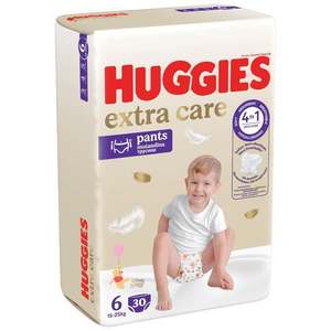 Scutece chilotei, Huggies Extra Care Pants Mega, Nr 6, 15-25 kg, 30 bucati imagine