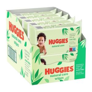 Servetele umede Huggies Natural Care 56 buc imagine