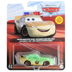 Masinuta din metal, Disney Cars, Lightning McQueen Deputy Hazard cu Slime, HTX87 imagine