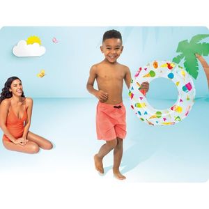 Colac gonflabil pentru copii 51 cm Intex Icecream imagine