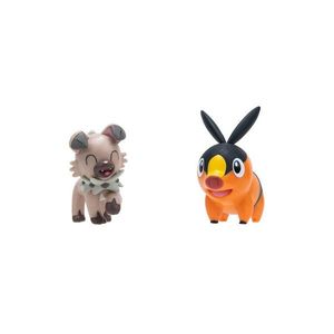 Set 2 figurine - Pokemon - Tepig + Rockruff | Jazwares imagine