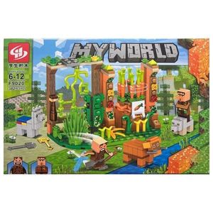 Set de constructie Minecraft 4 in 1, MyWorld, 382 piese imagine