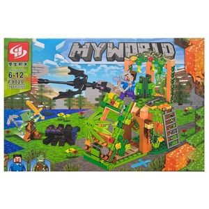 Set de constructie Minecraft 4 in 1, MyWorld, 391 piese imagine