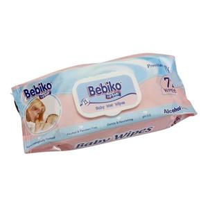 Servetele Umede Roz - Bebiko Bebiko Vip Baby Wet Wipes, Paksel, 72 buc imagine