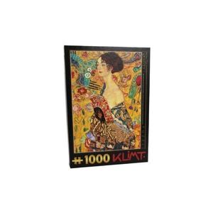 Puzzle 1000 Gustav Klimt - Lady With a Fan imagine