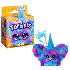 Jucarie de plus interactiva, Furby Furblets, Luv-Lee, 5 cm imagine