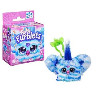 Jucarie de plus interactiva, Furby Furblets, Ooh-Koo, 5 cm imagine
