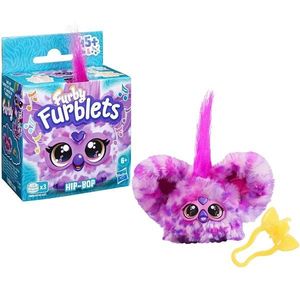 Jucarie de plus interactiva, Furby Furblets, Hip-Bop, 5 cm imagine