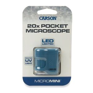 Microscop portabil cu breloc, marire 20x, Carson, MicroMini, Surf imagine