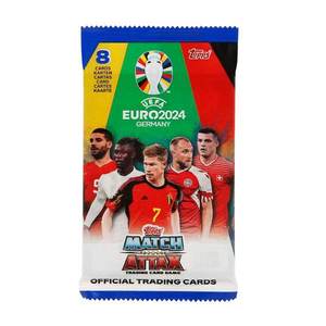 Cartonase cu jucatori de fotbal, Topps, UEFA EURO 2024, 8 buc imagine