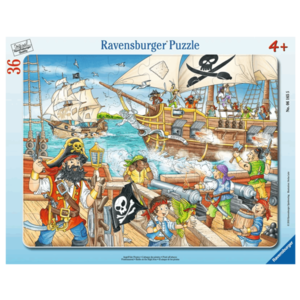 Puzzle 36 piese - Pirates | Ravensburger imagine