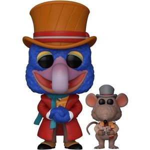 Figurina - Pop! Movies - The Muppet Christmas Carol: Charles Dickens with Rizzo | Funko imagine