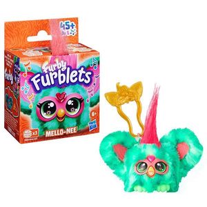 Jucarie de plus interactiva, Furby Furblets, Mello-Nee, 5 cm imagine