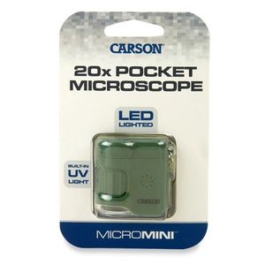 Microscop portabil cu breloc, marire 20x, Carson, MicroMini, Safari imagine