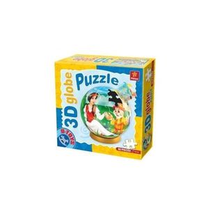 3D Globe Puzzle - Alba Ca Zapada imagine