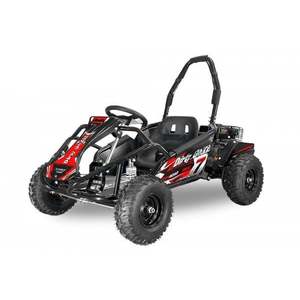 Kart electric pentru copii NITRO GoKid Dirty 1000W 48V Rosu imagine