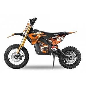 Motocicleta electrica Eco Tiger 1000W 36V 12 10 Portocaliu imagine