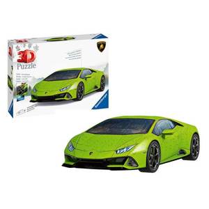 Puzzle 3D - Lamborghini Huracan - Verde | Ravensburger imagine
