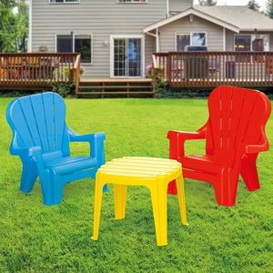 Set masuta si 2 scaunele Tricolor imagine