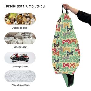 Husa fotoliu Puf Bean Bag tip Para L fara umplutura controllers imagine