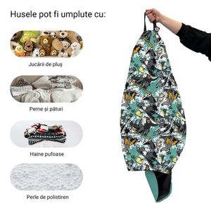 Husa fotoliu Puf Bean Bag tip Para XL fara umplutura snowboard imagine