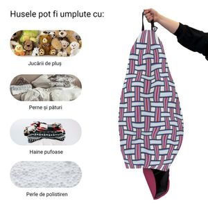 Husa fotoliu Puf Bean Bag tip Para XL fara umplutura paloma imagine