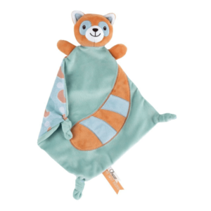 Jucarie Chicco DouDou Red Panda, paturica din plus, 0luni+ imagine