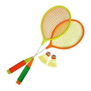 Set badminton cu 2 rachete si 2 fluturasi imagine