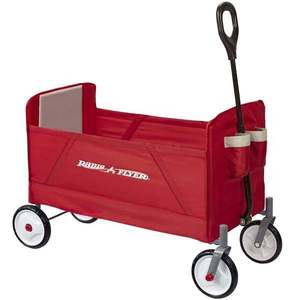 Carucior pliabil de tractat Radio Flyer, Fold Wagon imagine