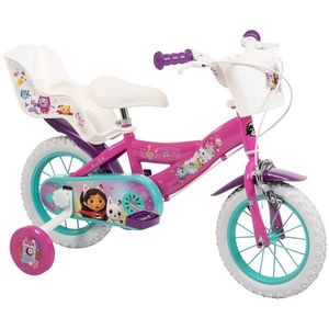 Bicicleta copii, Huffy, Gabbys Dollhouse, 12 inch imagine