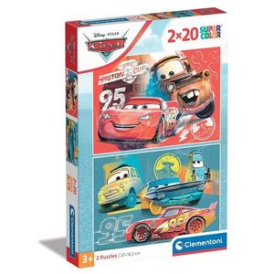 Puzzle Clementoni, Disney Cars, 2 x 20 piese imagine