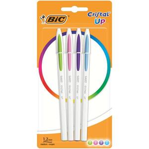 Set 4 pixuri, Bic, Cristal Up Fun, 1.2 mm imagine