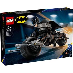 LEGO® Super Heroes - Figurina de constructie Batman si motocicleta Bat-Pod (76273) imagine