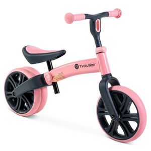 Bicicleta fara pedale Y Velo Junior, Yvolution, Pink imagine