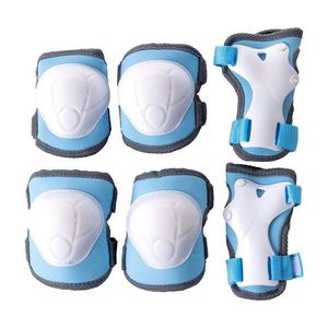 Set 6 protectii sport, 3-5 ani, Yvolution, Blue imagine