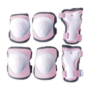 Set 6 protectii sport, 3-5 ani, Yvolution, Pink imagine