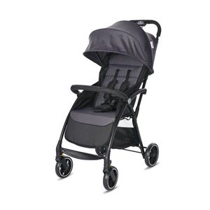 Carucior pentru nou-nascut, Lorelli Fresh, ultra-light, pana la 22 kg, Grey imagine