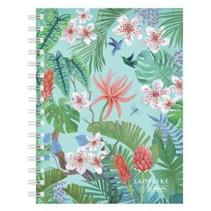 Caiet matematica cu spirala, A5, Herlitz, Ladylike Jungle, 100 file imagine