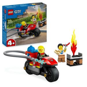 LEGO City - Motocicleta de pompieri (60410) | LEGO imagine