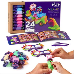 Set creatie - Air Clay, Purple | Okto Clay imagine