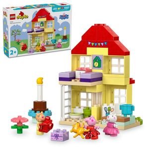 LEGO Duplo - Purcelusa Peppa si casa aniversara (10433) | LEGO imagine