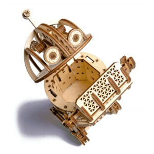 Puzzle mecanic - Robotelul Gunoier Spatial | Wood Trick imagine