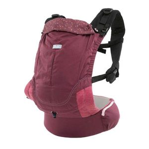 Marsupiu ergonomic Chicco Myamaki Fit, Burgundy Powder (Visiniu), 0luni+ imagine