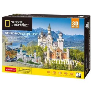 Puzzle 3D - National Geographic - Castelul Neuschwanstein | CubicFun imagine