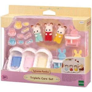 Set 3 figurine - Sylvanian Families - Set de ingrijire a bebelusilor | Epoch imagine