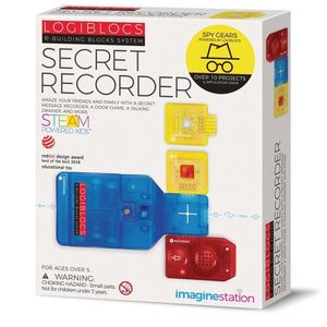 Joc electronic logiblocs - set secret recorder imagine