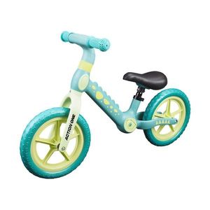 Bicicleta fara pedale verde pentru copii imagine