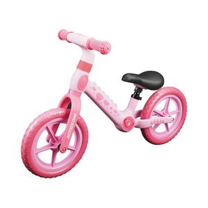 Bicicleta fara pedale pentru copii 2-5 ani, Action One Spiky, 12 inch, Roz imagine