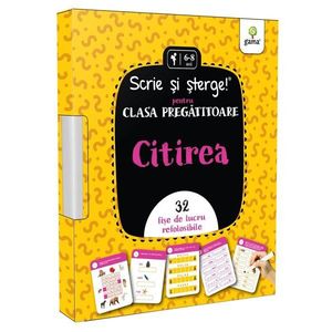 Citirea, Prescolari clasa pregatitoare, Scrie si sterge imagine